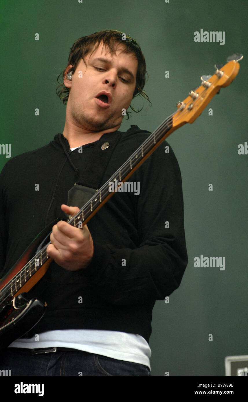 Cameron Muncey of the Jet performing at the festival 'Hyde Park Calling