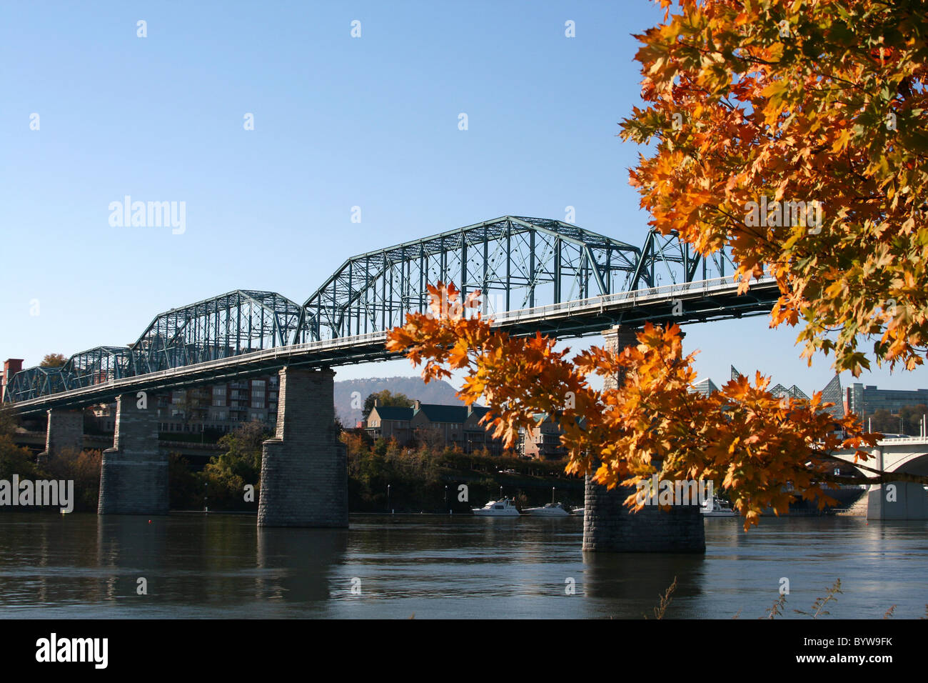 Chattanooga bridge Stock Photo
