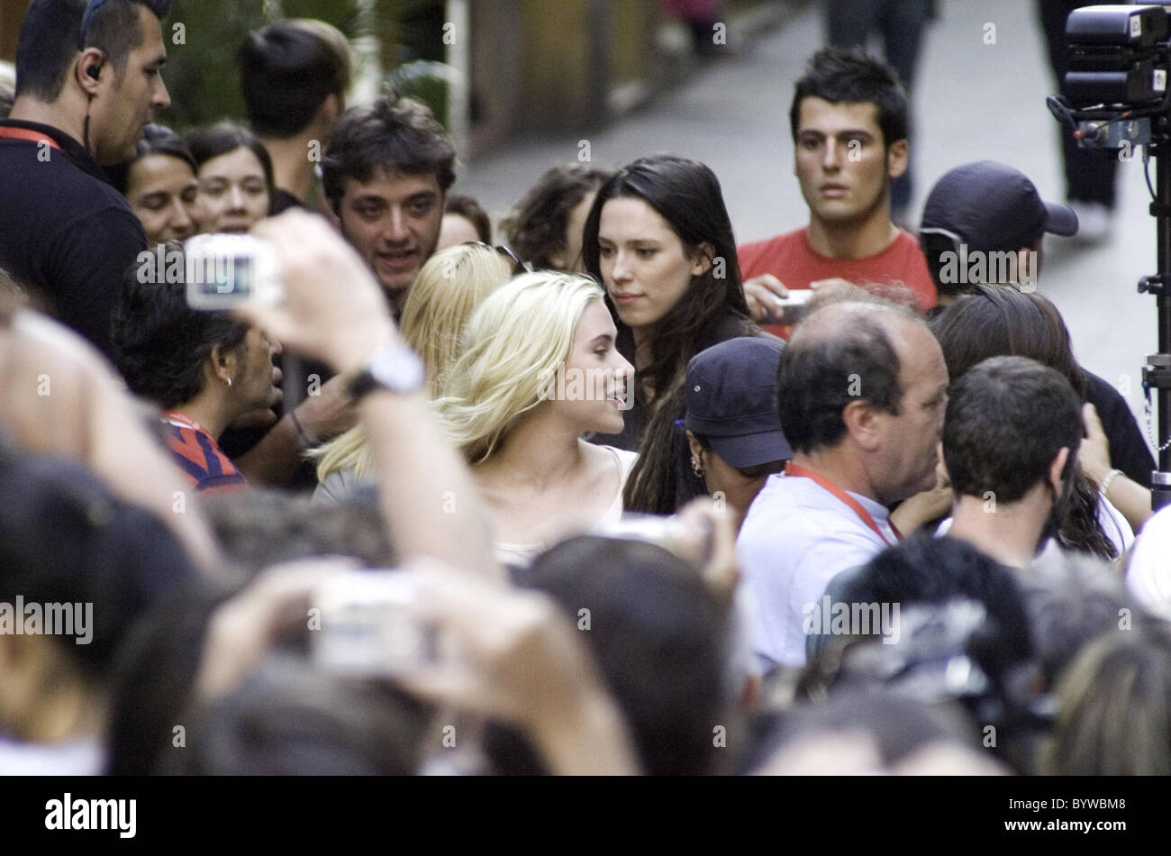 Scarlett Johansson and co stars Woody Allen´s latest film project