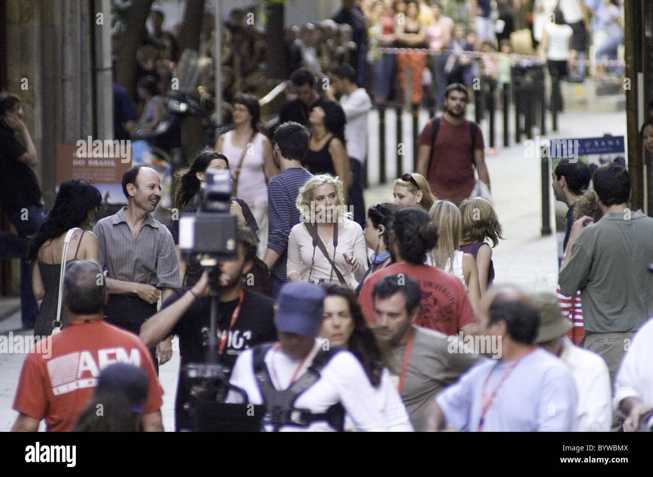 Scarlett Johansson and co stars Woody Allen´s latest film project