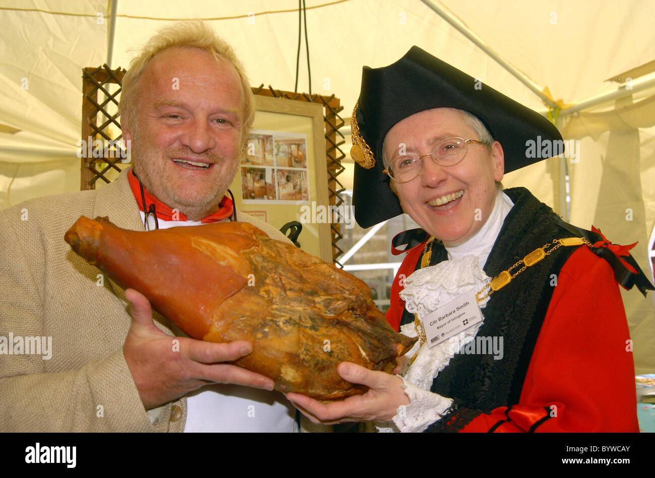 Antony Worrall Thompson opens the Whitecross Street Food Festival