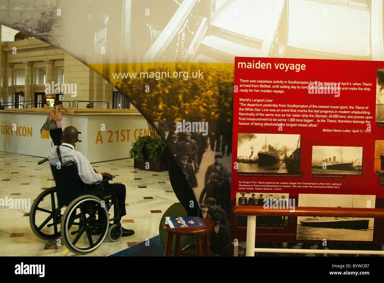 Titanic Exhibit As part of the Northern Ireland participation in the