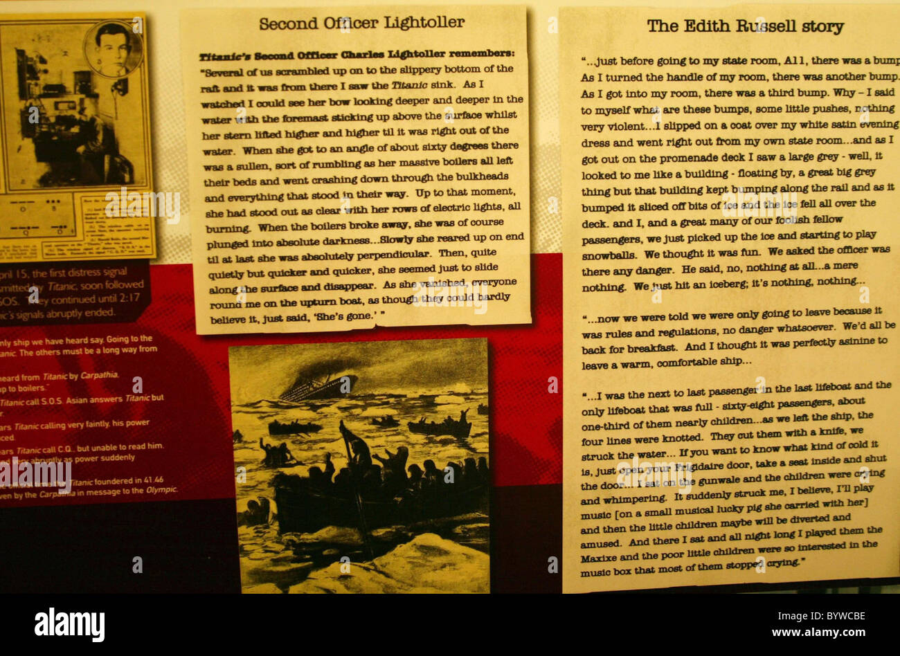 Titanic Exhibit As part of the Northern Ireland participation in the