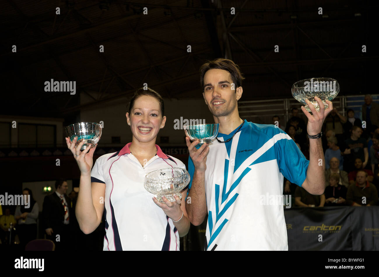 Mixed doubles, badminton hires stock photography and images Alamy
