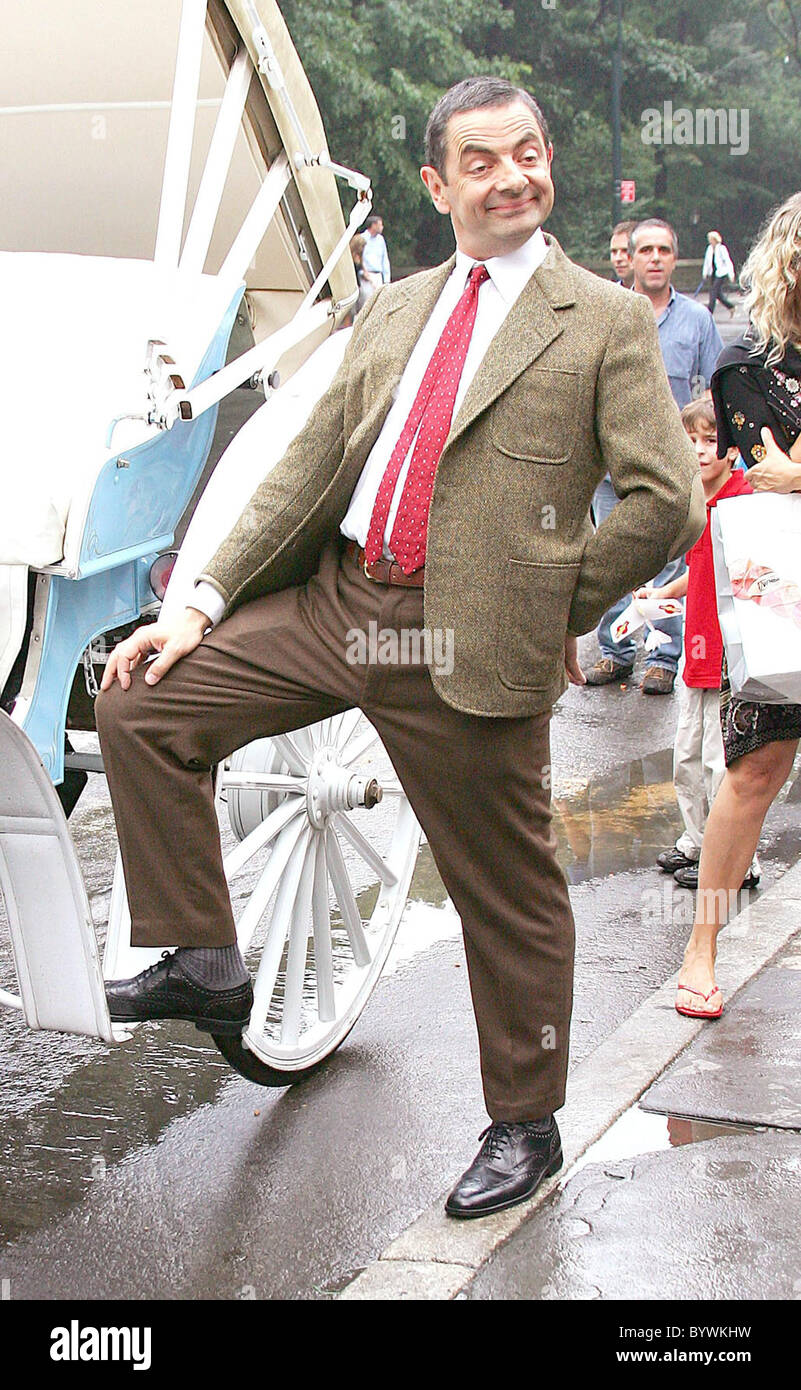 Rowan Atkinson Aka Mr Bean Promotes His New Movie Mr Bean S Holiday New York City Usa 19 07 07 Stock Photo Alamy