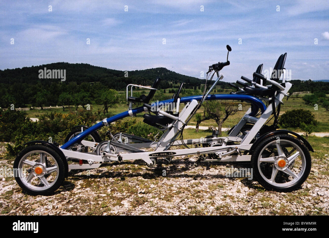 ZERO EMISSION MACHINE In the world of nontraditional bikes, the ZEM 2