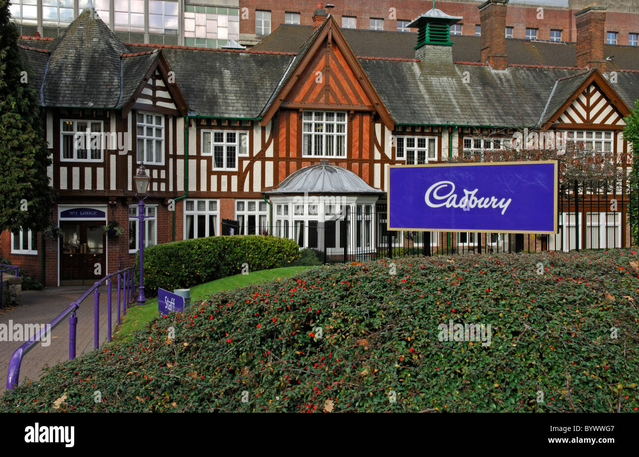 Cadbury's No 1 Lodge At Bournville, Birmingham, England Stock Photo - Alamy