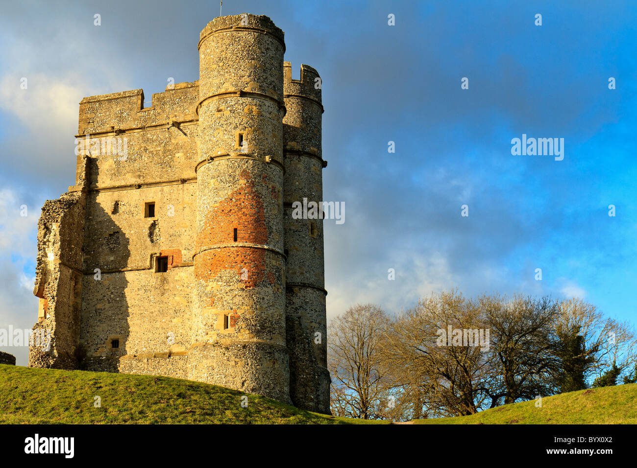 UK Berkshire Donnington Castle Stock Photo