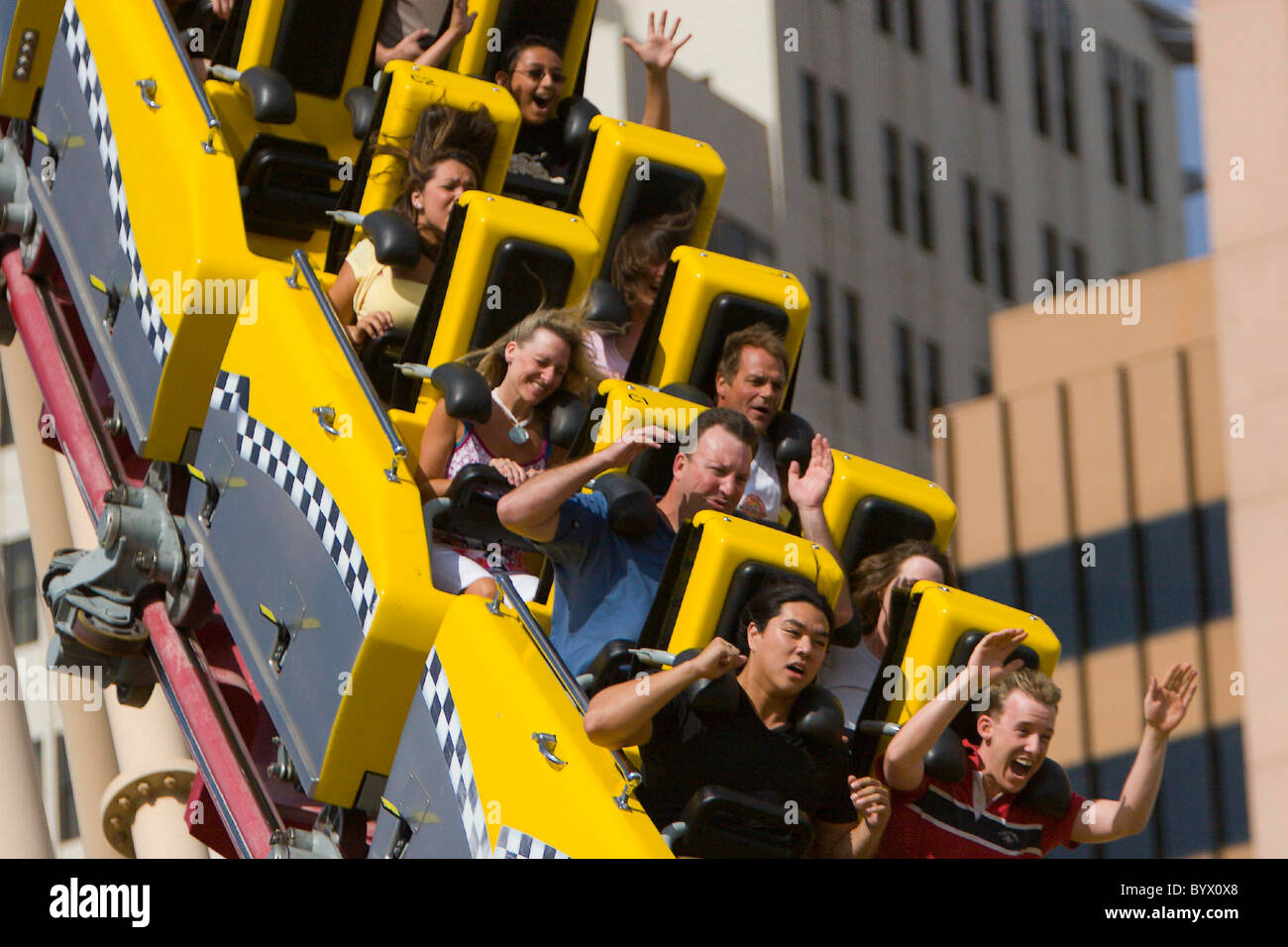 Roller Coaster Celebrates Its 1 000 000 Run New York New York Hotel And