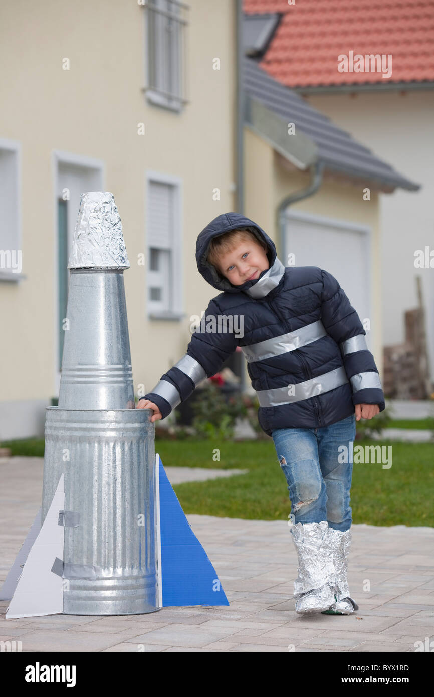 Child rocket foil hi-res stock photography and images - Alamy