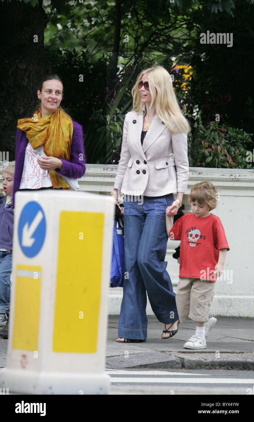claudia-schiffer-and-son-caspar-hi-res-stock-photography-and-images-alamy