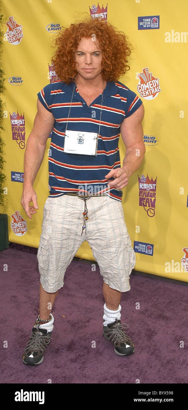 Carrot Top Comedy Central Roast of Flavor Flav held at The Warner