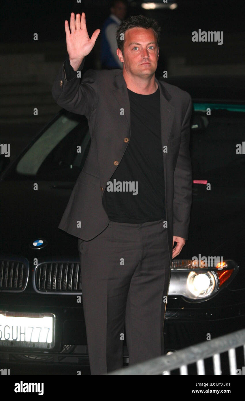Matthew Perry Partying Matthew Perry party to welcome David Beckham to LA Galaxy held at MOCA ...