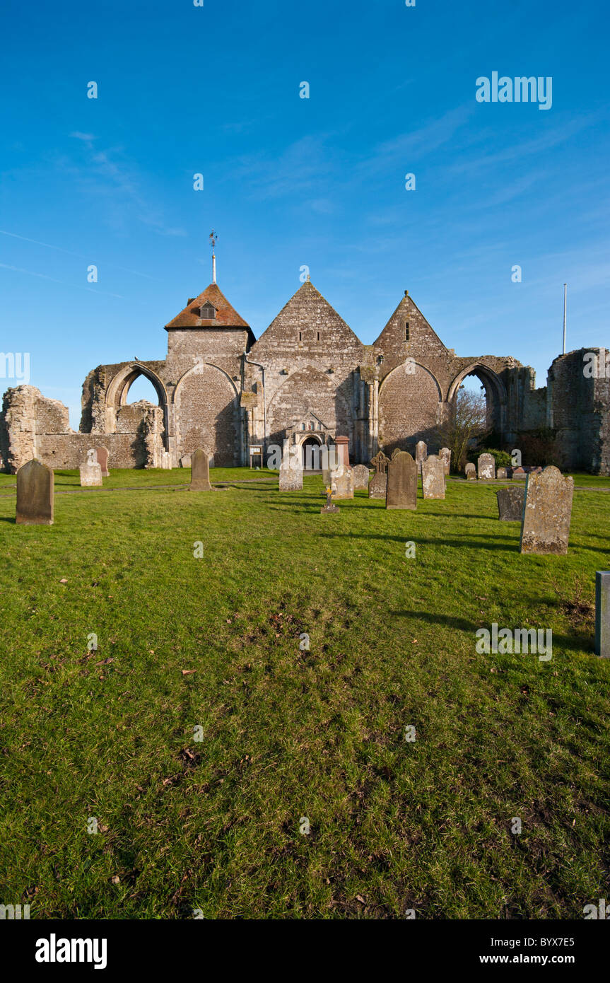 The Parish Church Of St Thomas The Martyr Winchelsea East Sussex England Stock Photo