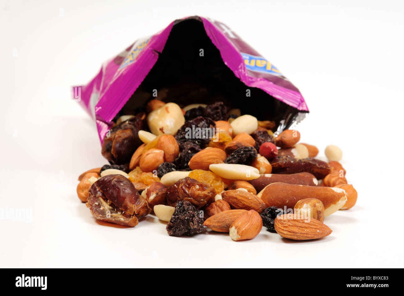 Mixed Fruit and Nuts Stock Photo Alamy