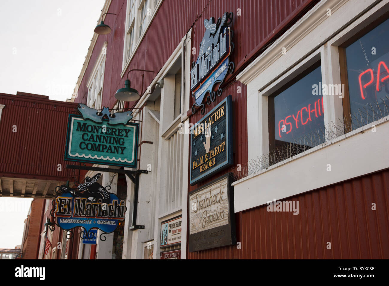 Cannery Row, Monterey, California Stock Photo Alamy
