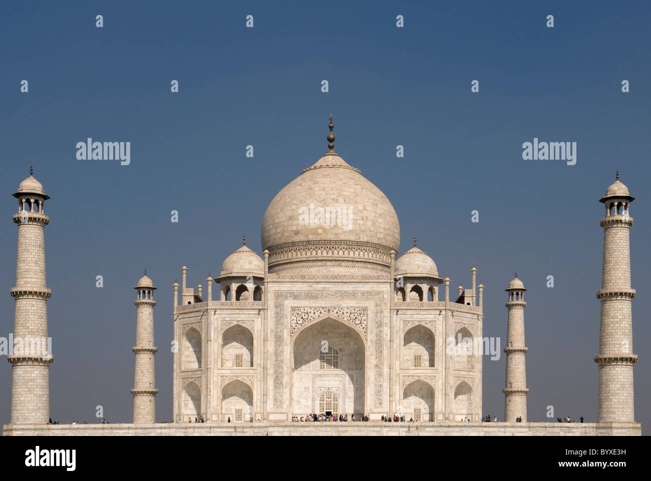 Taj Mahal Agra Uttar Pradesh Indiamausoleum Mughal Stock Photo