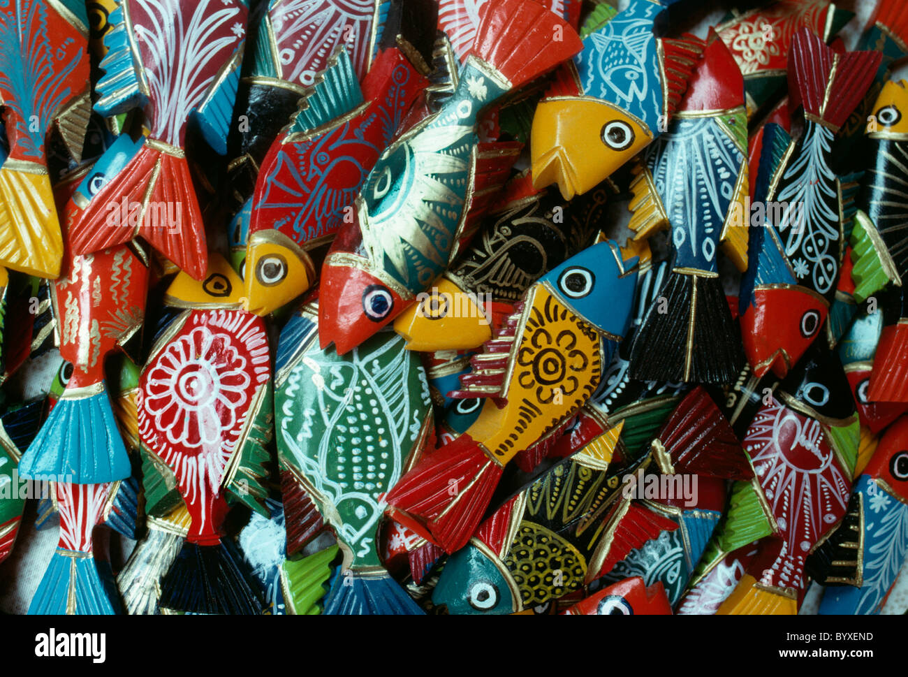 Mexican folk art fish hi-res stock photography and images
