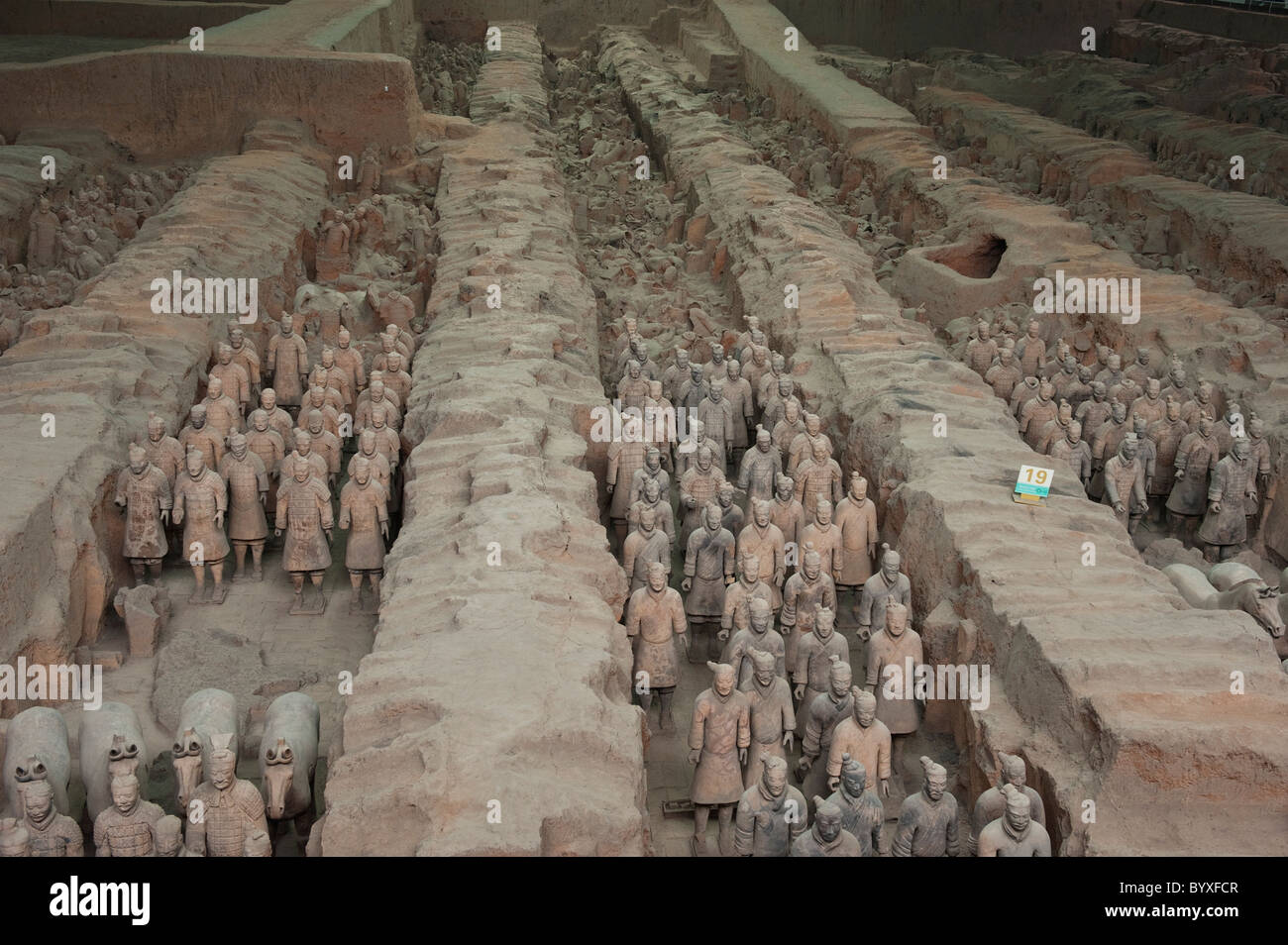 terracotta warriors; xian, shaanxi, china Stock Photo Alamy