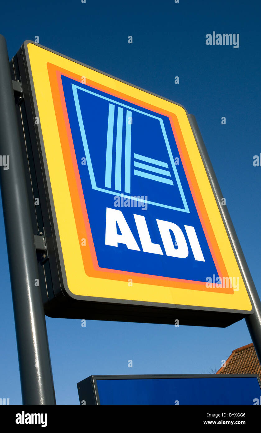 Aldi logo brand hires stock photography and images Alamy