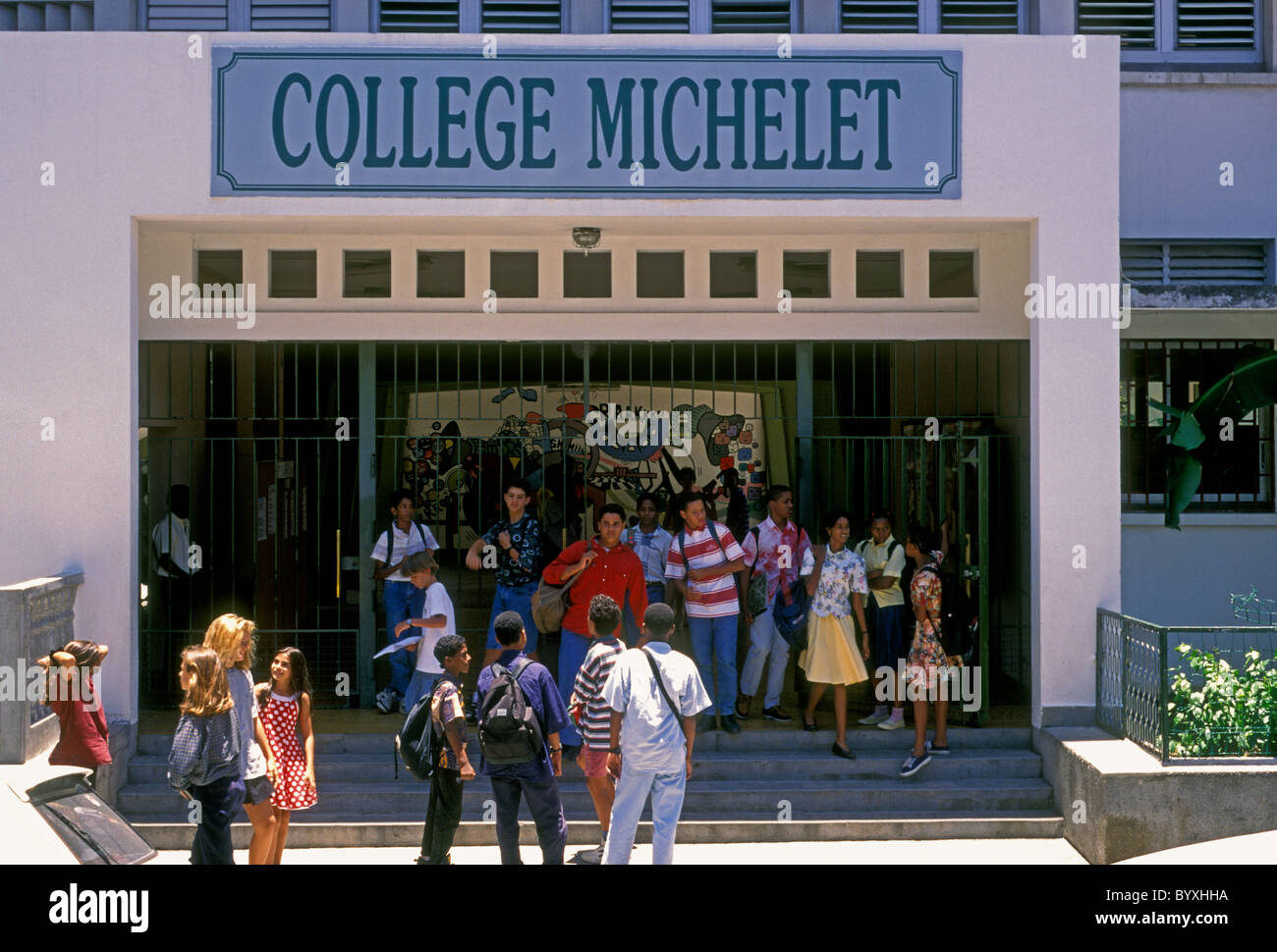 French students, students, schoolgirls, classmates, College Michelet