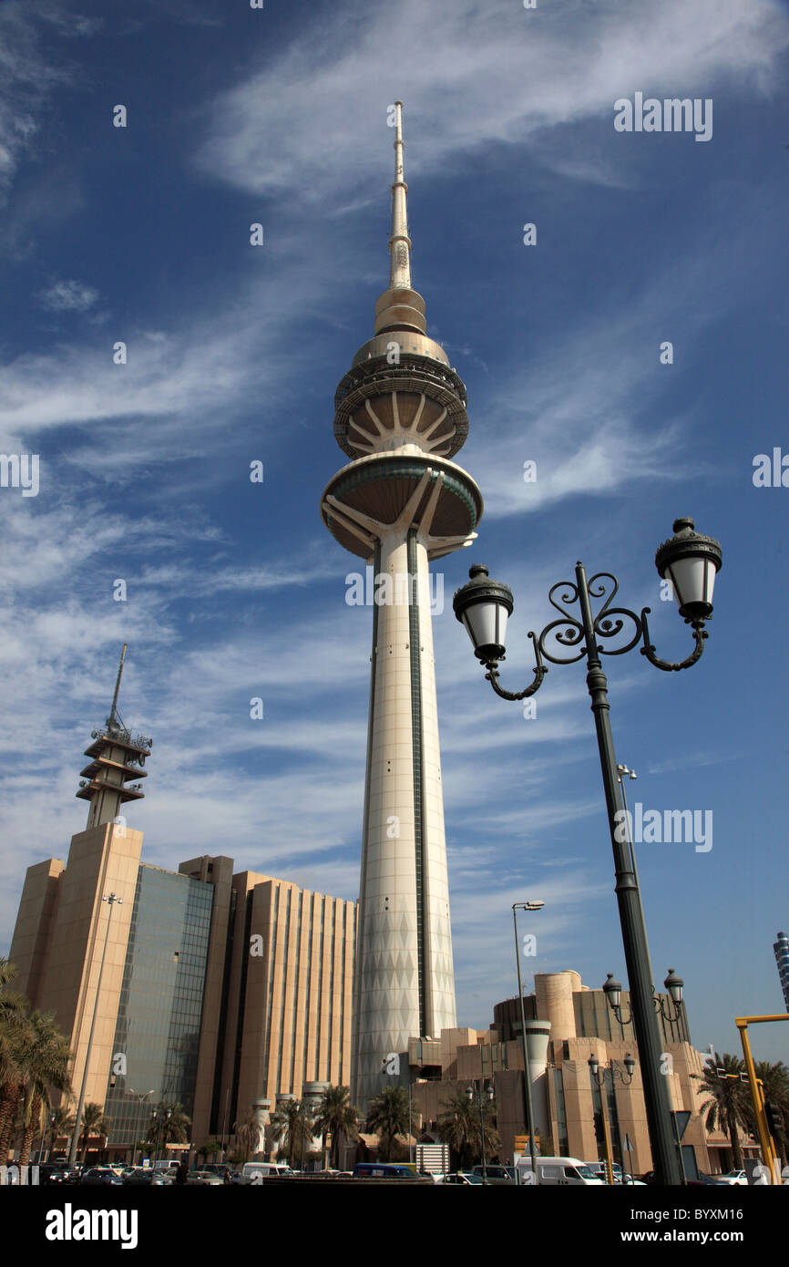 Kuwait, Kuwait City, Liberation Tower Stock Photo Alamy