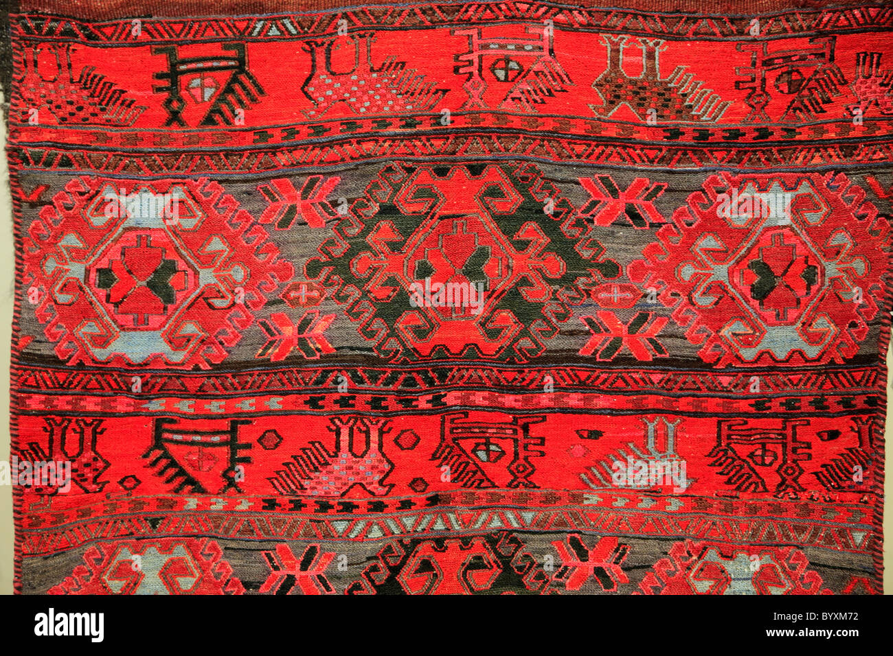 Kuwait, Kuwait City, Sadu House, Beduin carpet, Stock Photo