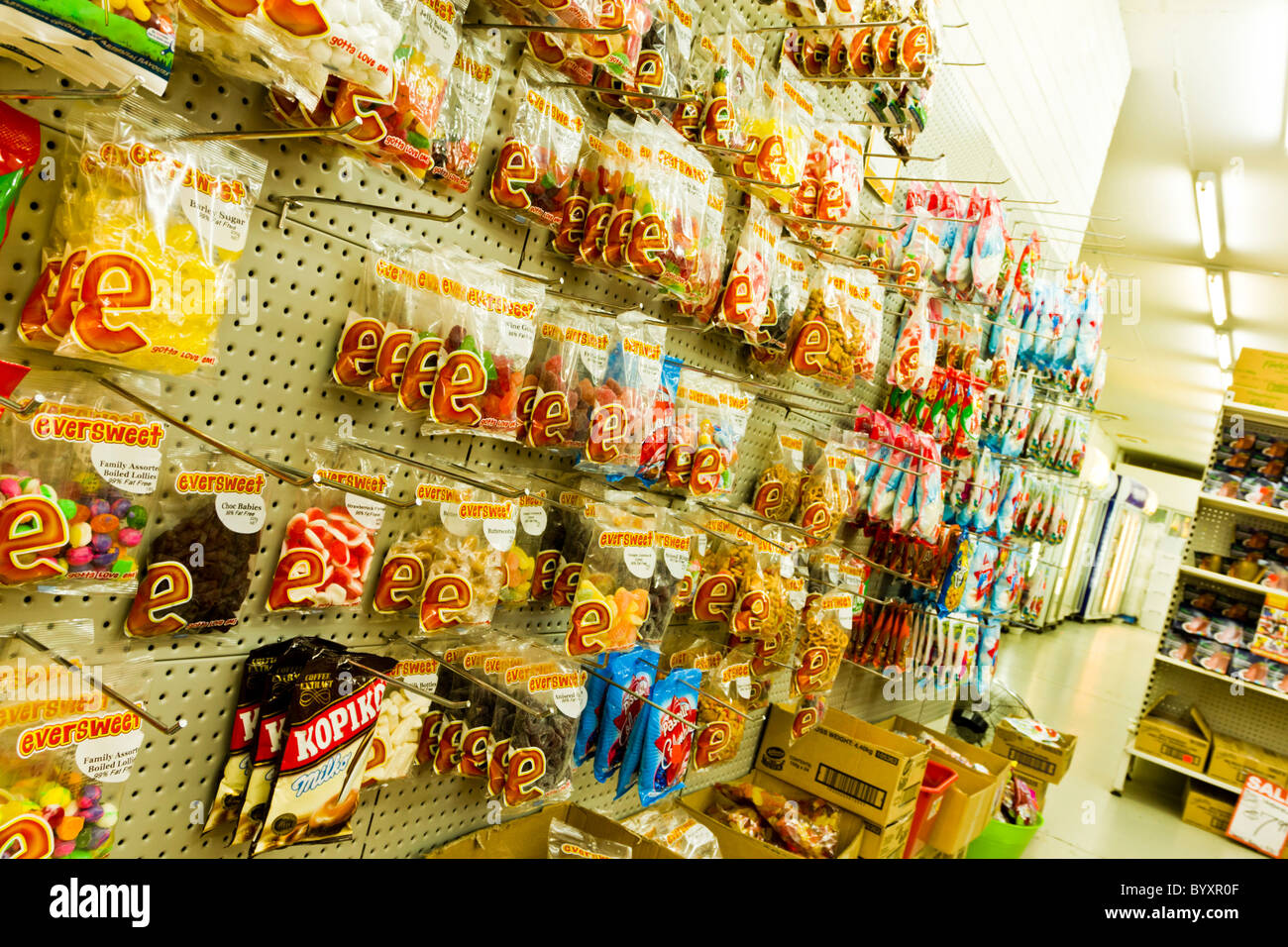 Supermarket Stock Photo
