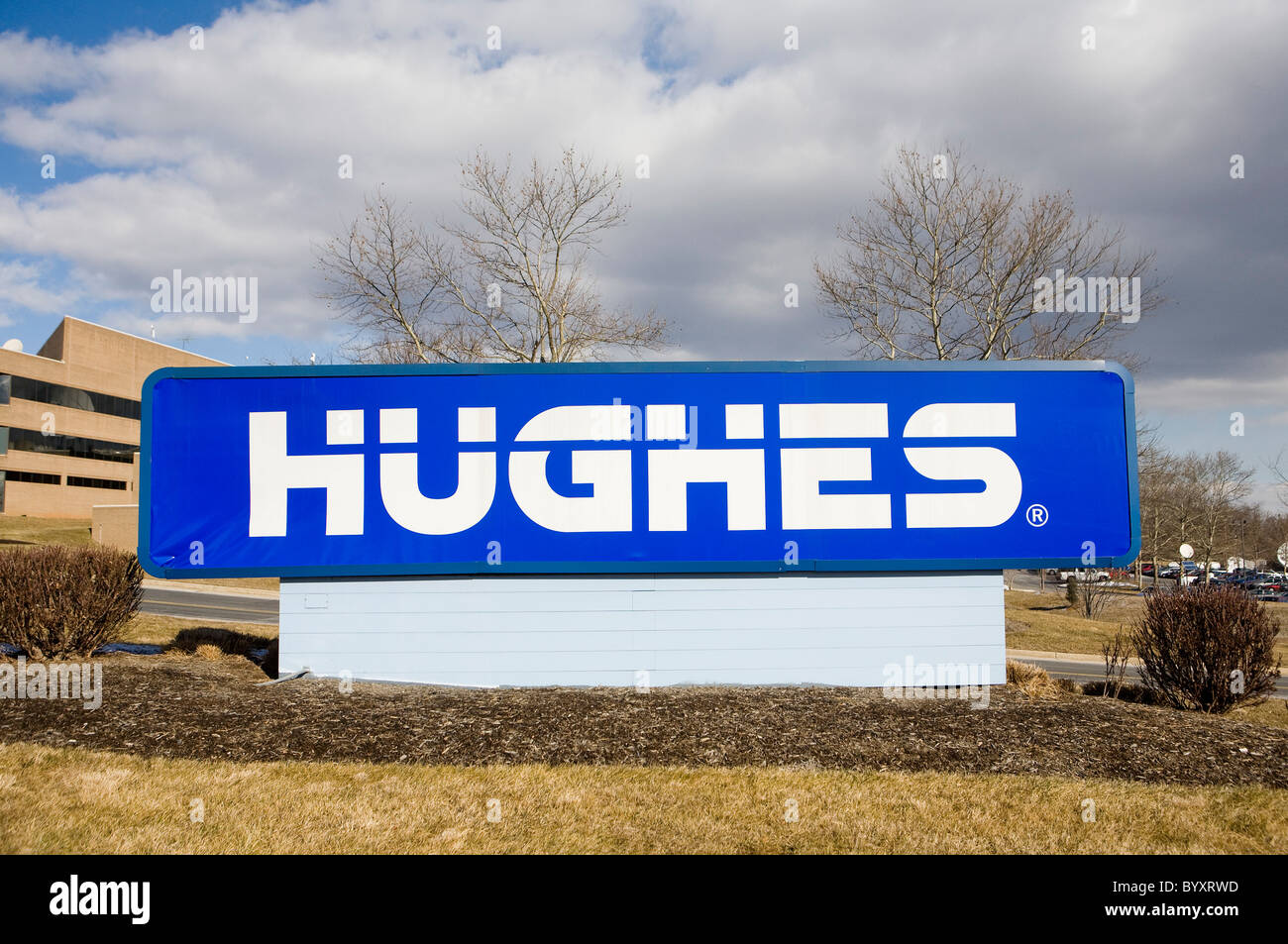 Hughes Network Systems corporate headquarters Stock Photo Alamy