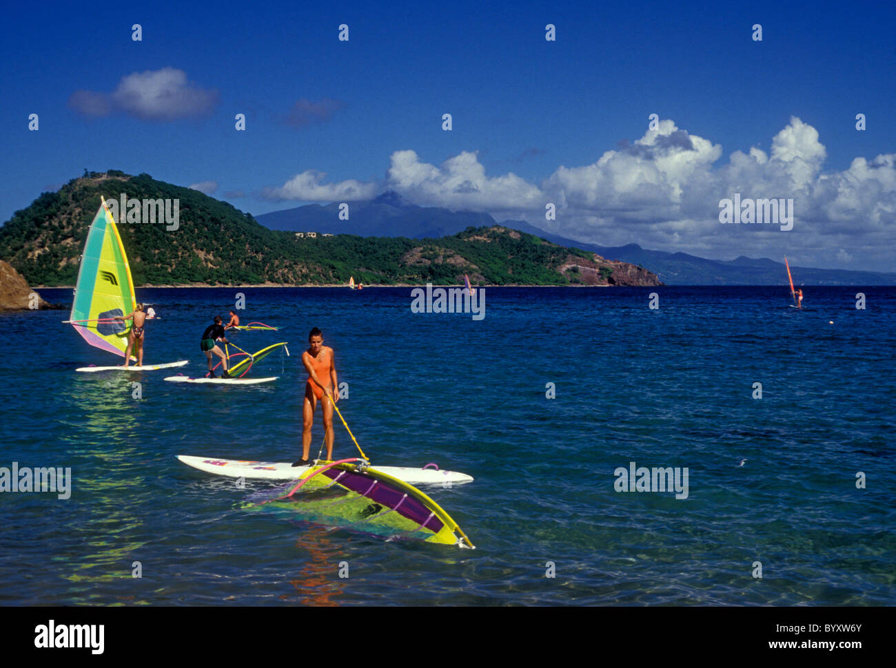 windsurfer, windsurfing, La Batterie, plage, beach, TerredeHaut