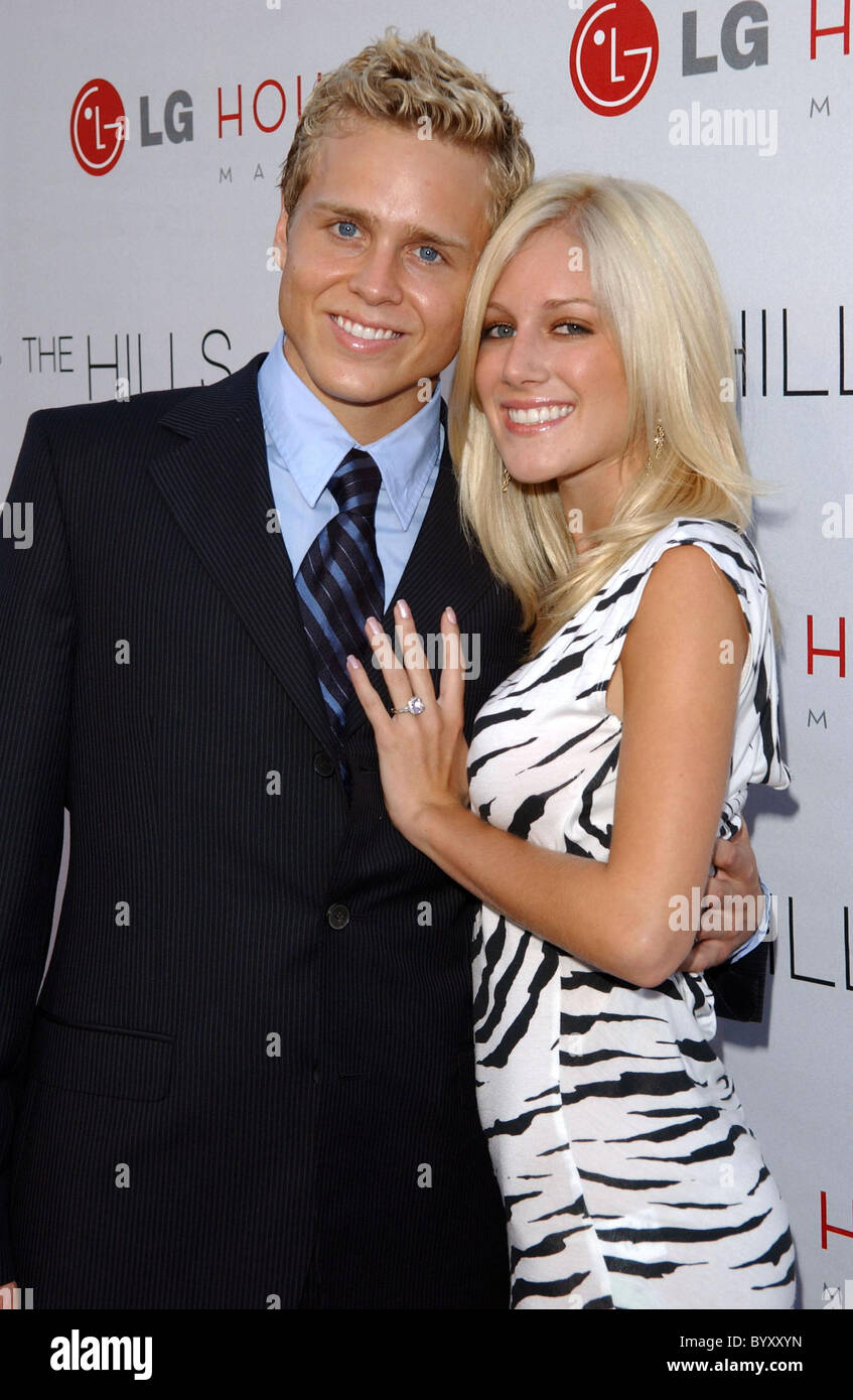 Spencer Pratt And Heidi Montag The Hills Season Three Premiere At LG 