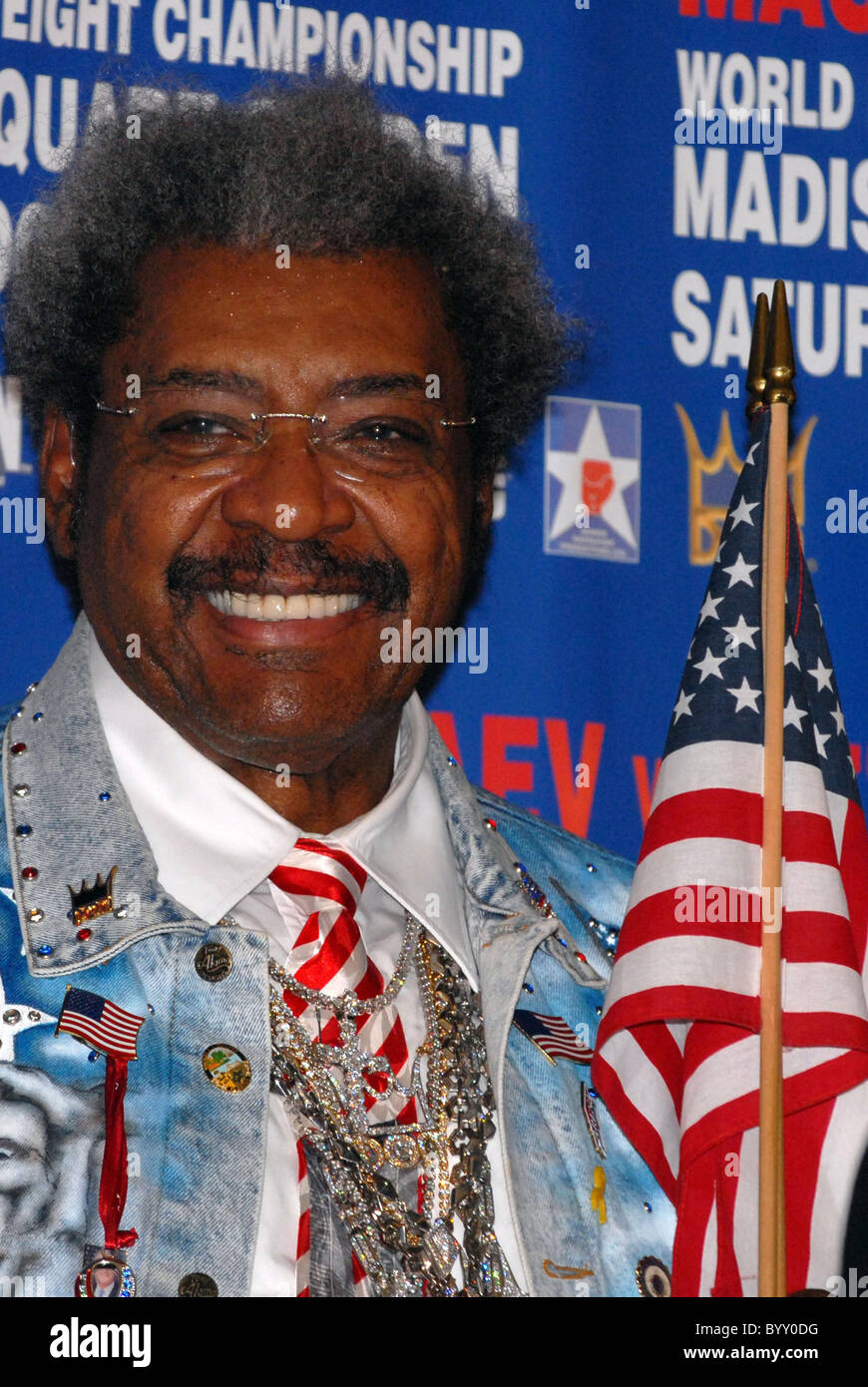 Don King World Heavyweight Championship press conference. WBC
