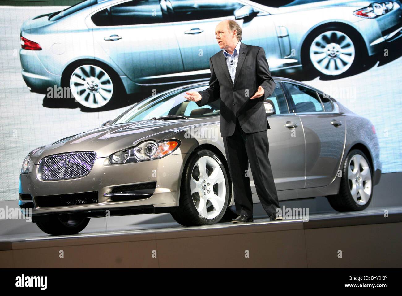 Ian Callum (Design Director Jaguar Cars) Jaguar is showcasing its all