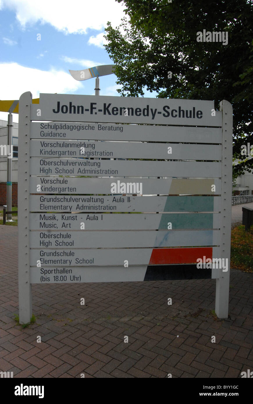 John Kennedy School In Berlins High Resolution Stock Photography And Images Alamy