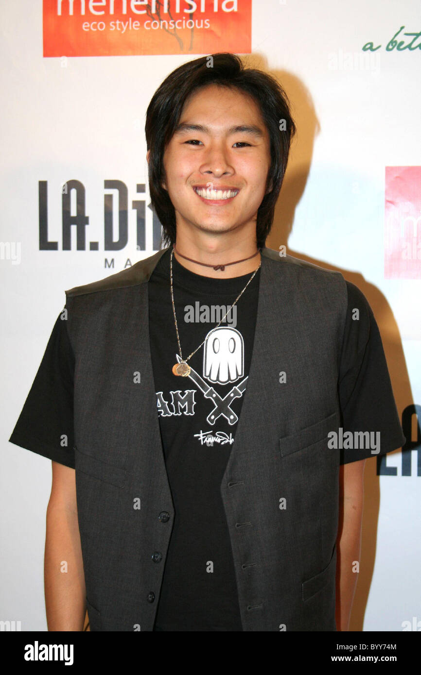 Justin Chon Grand opening of eco-friendly boutique Menemsha Studio City