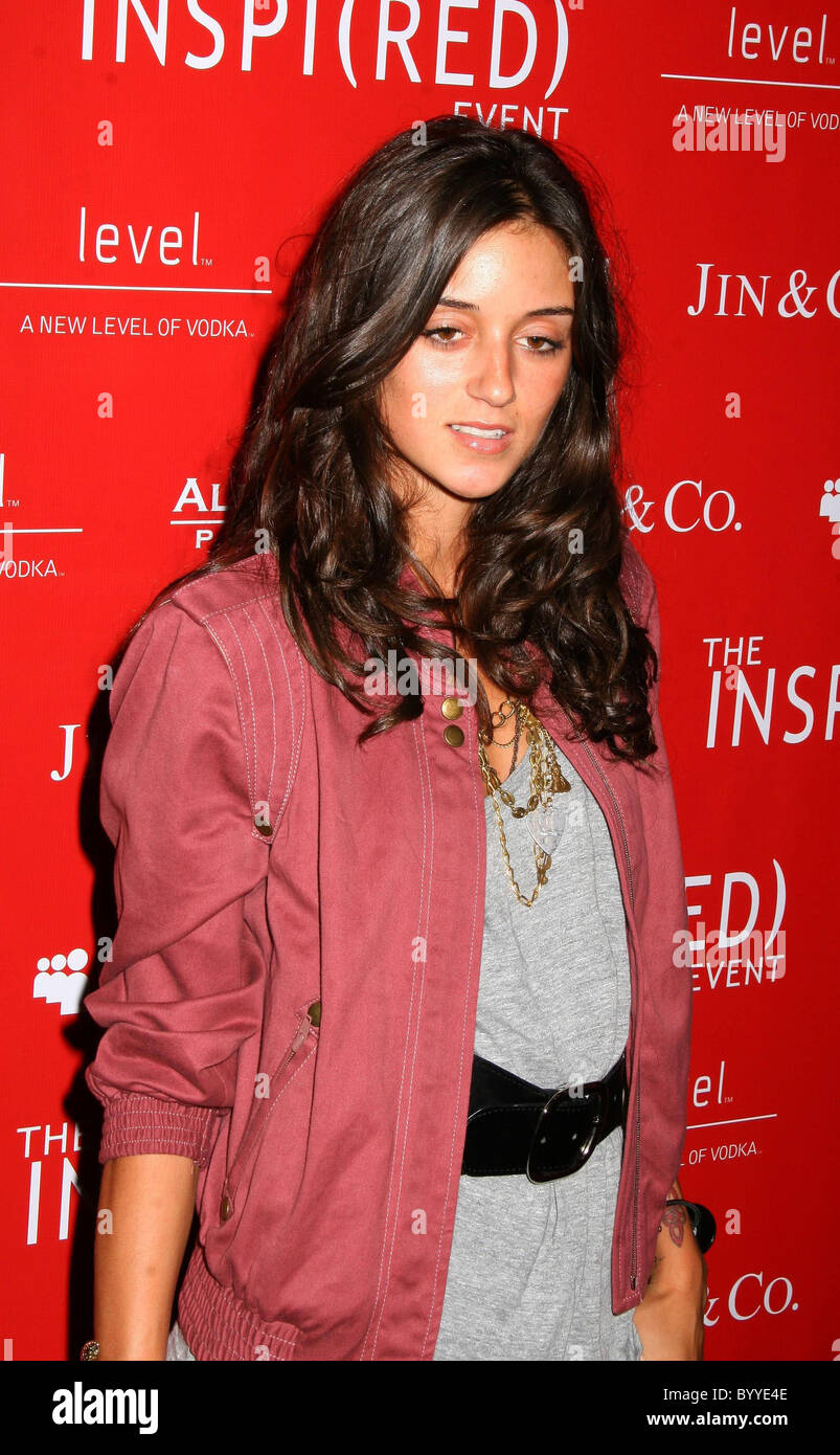 Caroline D’Amore The Inspi(RED) Event held at Mood - Arrivals Hollywood