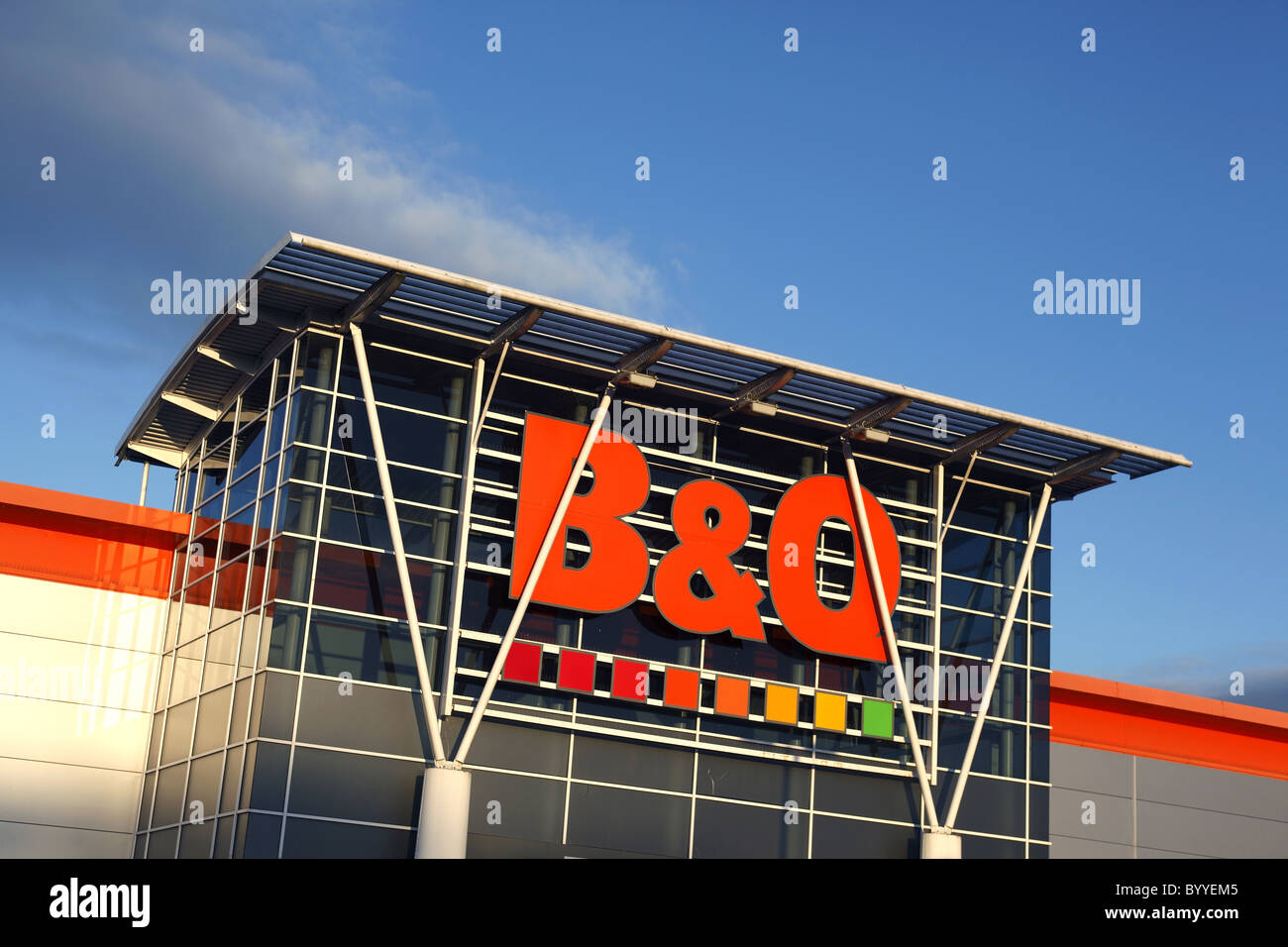 B and Q superstore Stock Photo