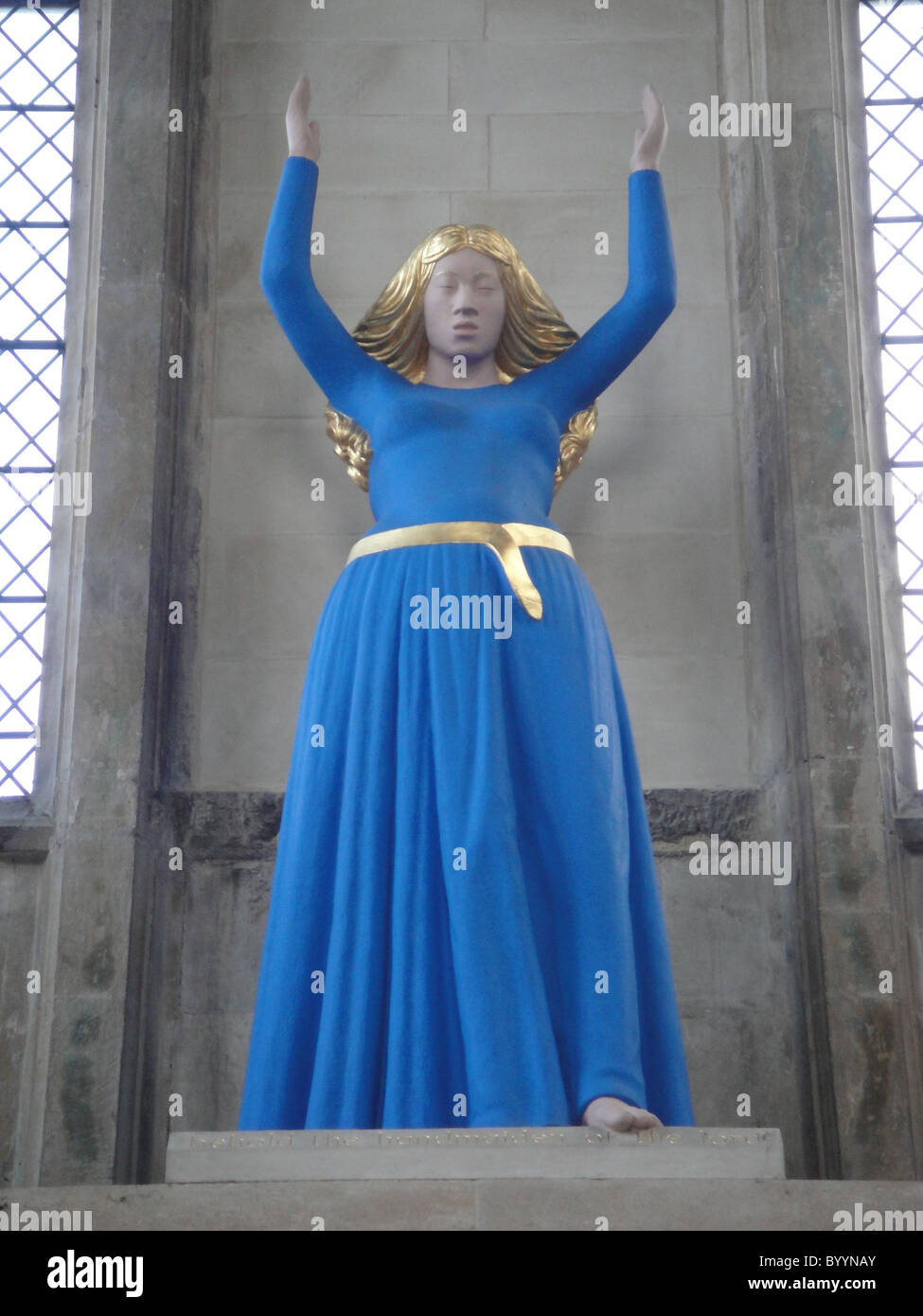 Statue Blessed Virgin Mary In High Resolution Stock Photography and