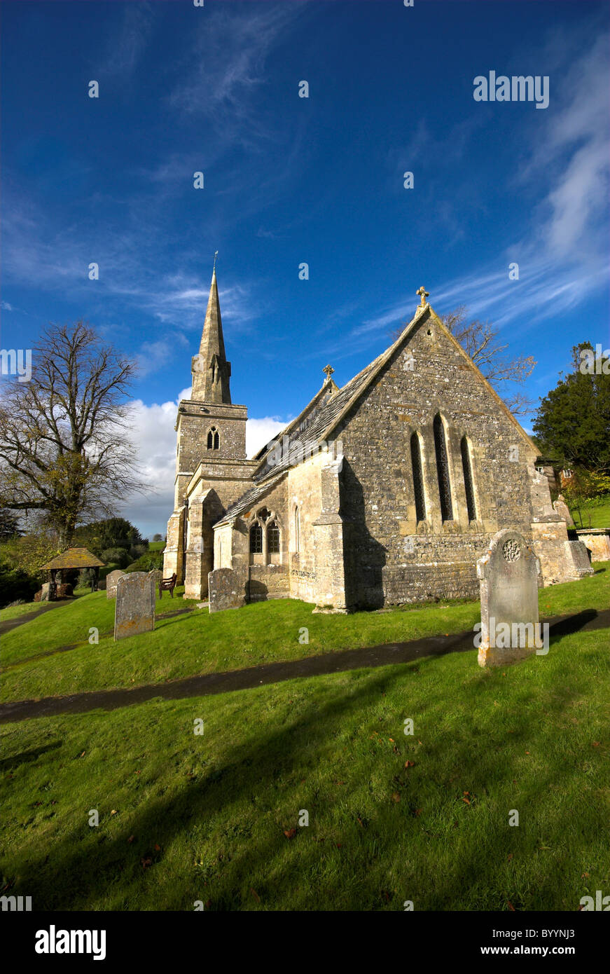 Little Bredy church, Dorset, UK November 2008 Stock Photo