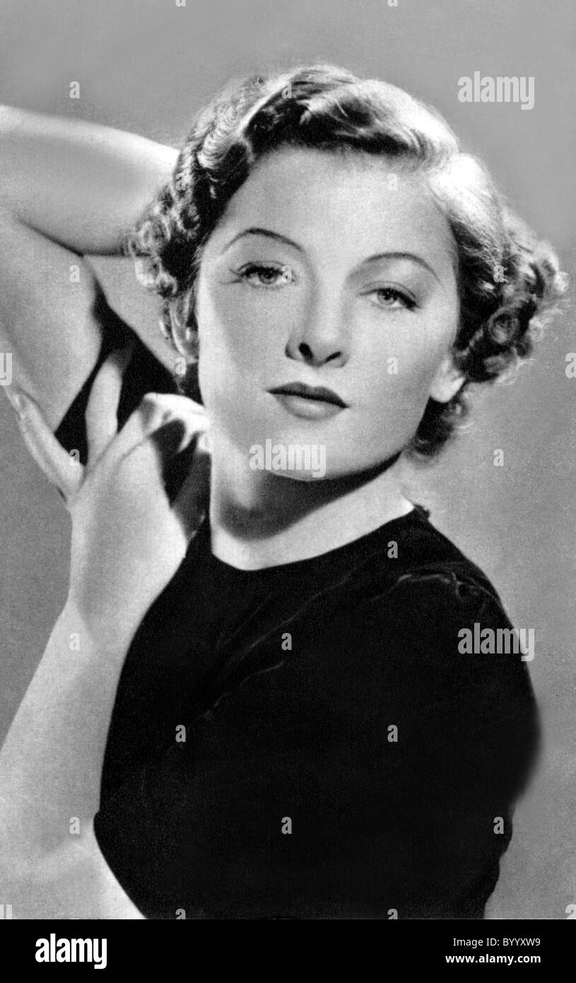 MYRNA LOY ACTRESS (1932) Stock Photo