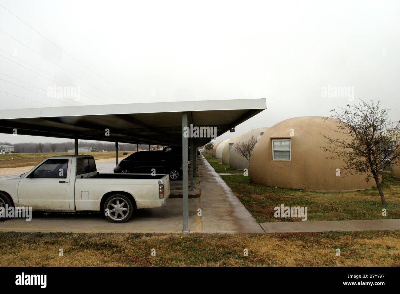A community of Igloo houses in Texas Stock Photo Alamy