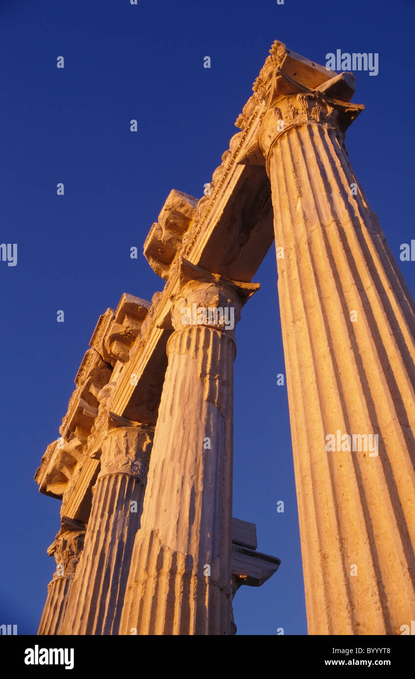 Classical Column, Low Angle View Stock Photo