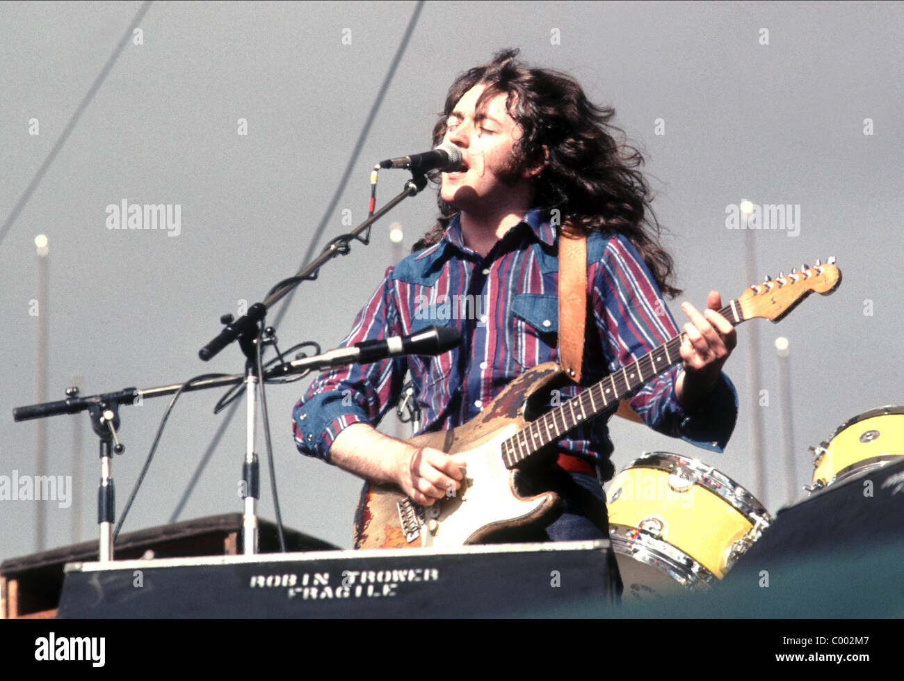 RORY GALLAGHER SINGER SONGWRITER (1972) Stock Photo