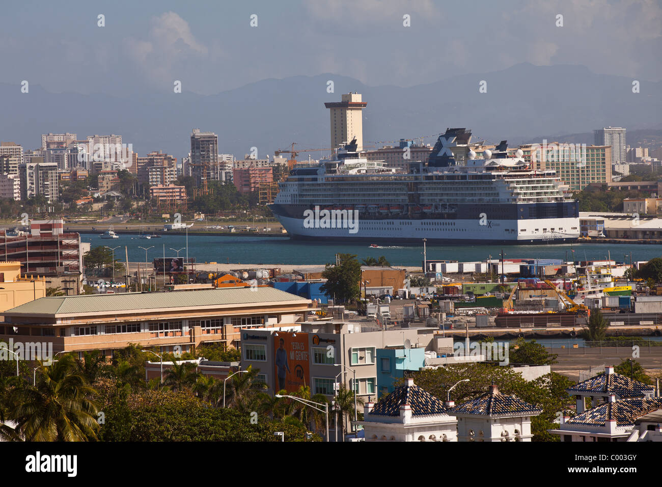San juan puerto skyline hi-res stock photography and images - Alamy