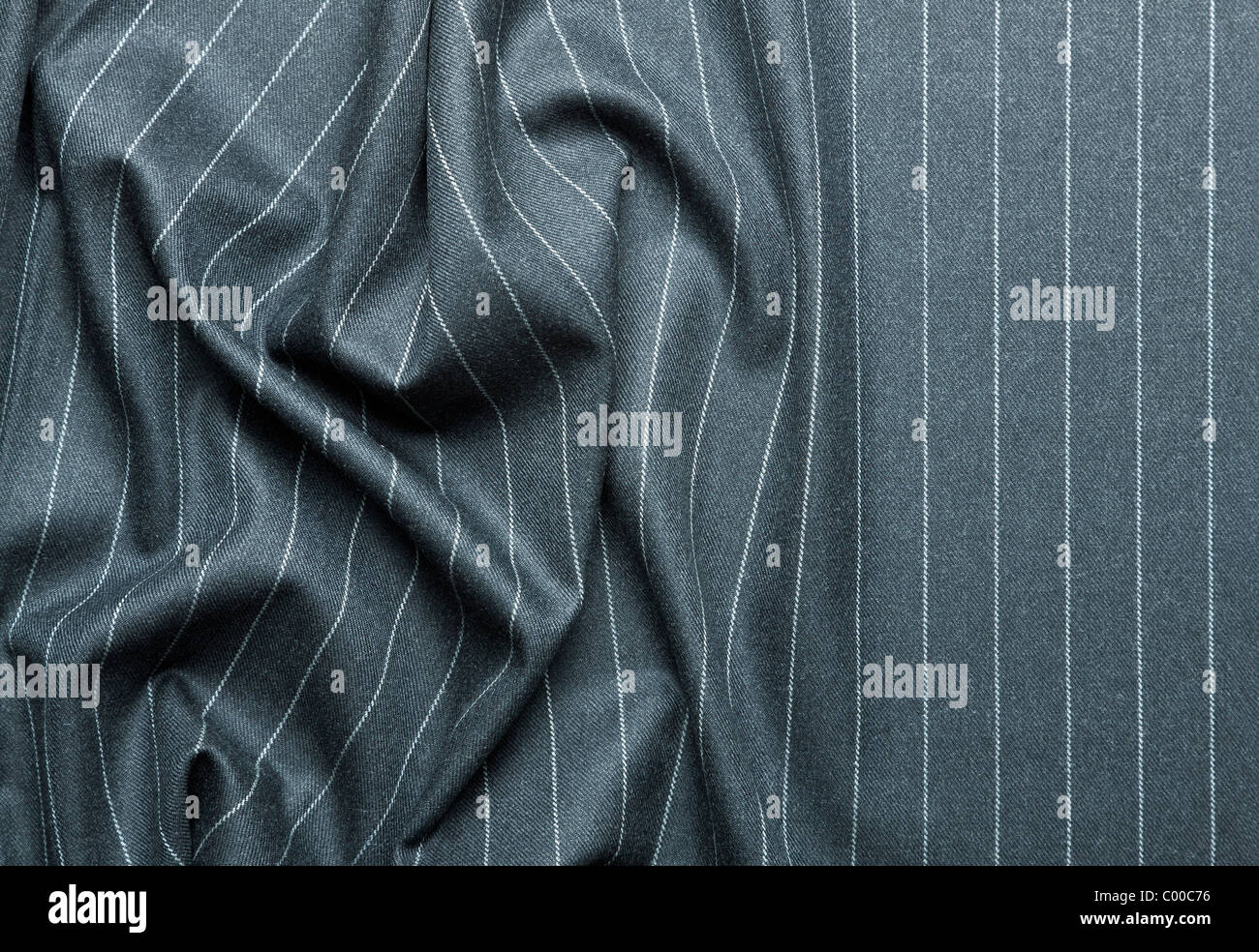 High quality pin stripe suit background texture Stock Photo