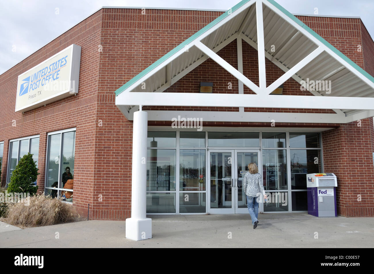 US Post Office, Frisco, Texas, USA Stock Photo Alamy