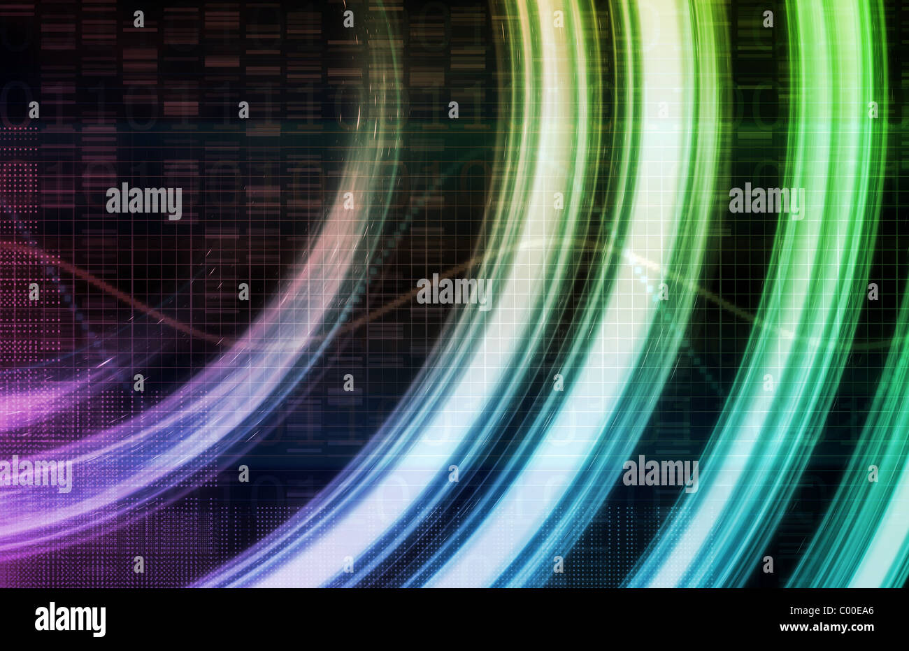 Presentation Abstract of Web Data Apps Abstract Stock Photo - Alamy