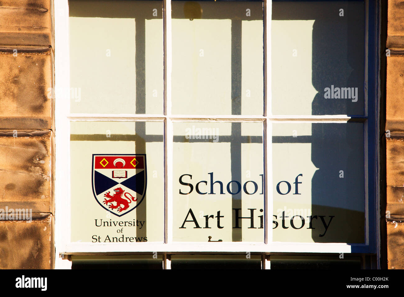 University of St Andrews School of Art History St Andrews Fife Scotland Stock Photo