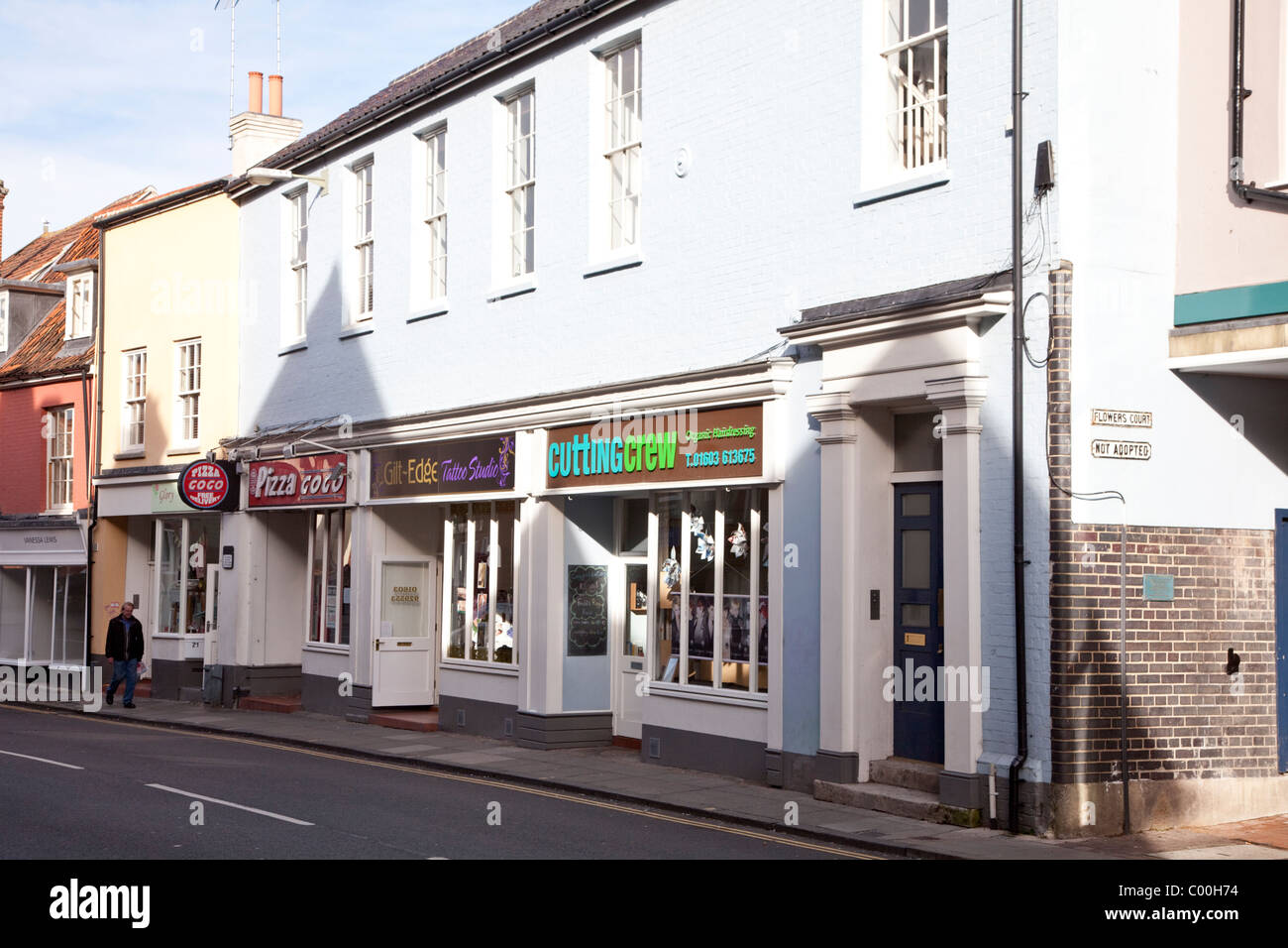 Magdalen Street Norwich Stock Photo Alamy