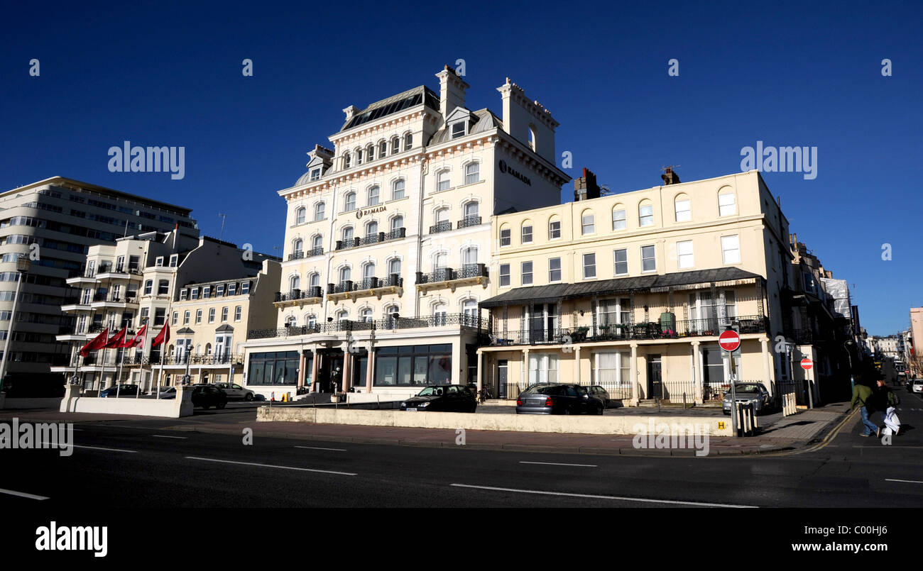 Juntar Oswald Finito The Ramada Hotel on Brighton seafront Stock Photo - Alamy